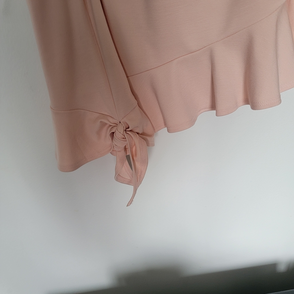 NWT ARITZIA WILFRED Elegant Pink Sleeveless Dress Size Large - Picture 8 of 10